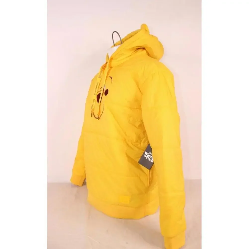 Disney Loungefly Winnie The Pooh Puffer Hoodie Size Medium NWT - Picture 5 of 13